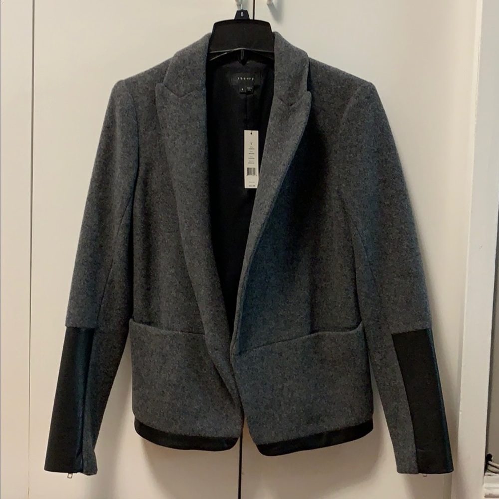 Cashmere wool blend Theory blazer